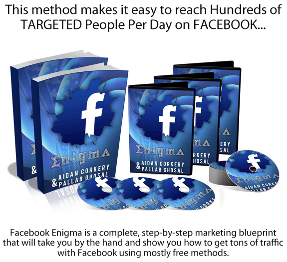 INSTANT Download FaceBook Enigma FULL Training and PDF!