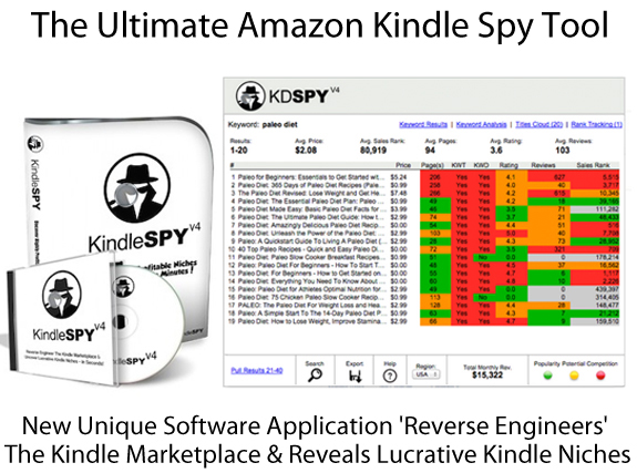 Kindle SPY V4 Software CRACKED INSTANT DOWNLOAD