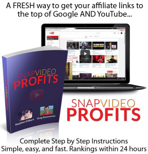 Snap Video Profits Ready To Download COMPLETE Training