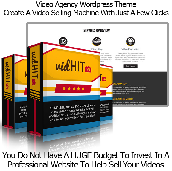 VidHit WP Theme By Todd Gross INSTANT DOWNLOAD!! 100% Working!!