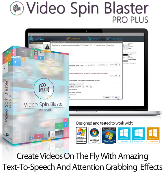 Video Spin Blaster Pro 2.0 With License Instant Download