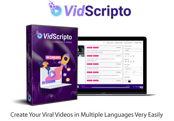Vidscripto App Instant Download Pro License By Kimberly de Vries